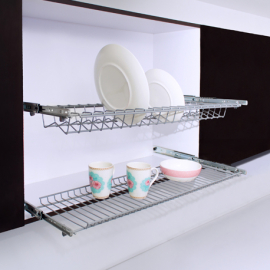 Cómo instalar un porta platos o locero de acero inoxidable en un modulo  cocina? 